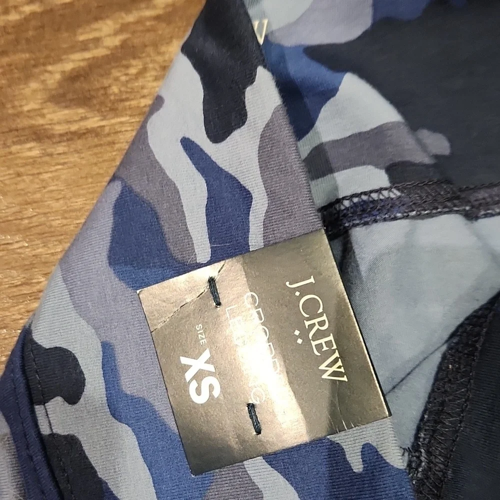 ❤️ NWT! J CREW CAMO PRINT CROPPED EVERYDAY LEGGINGS, XS